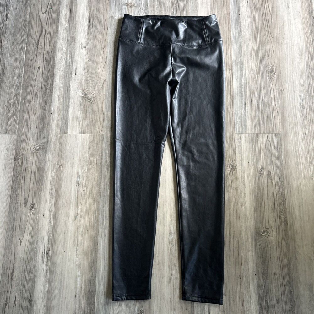 NWOT Bagatelle Collection Vegan Leather Black Pants Size Medium